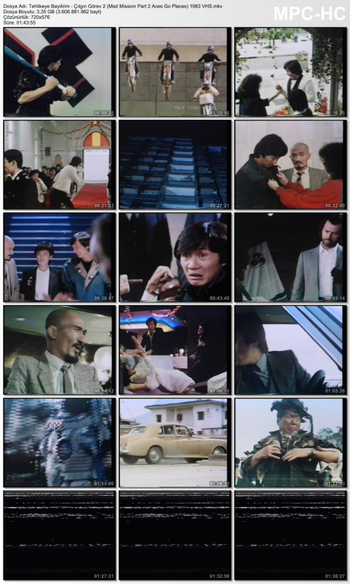 Tehlikeye Bayilirim - Çılgın Görev 2 (Mad Mission Part 2 Aces Go Places) 1983 VHS.jpg