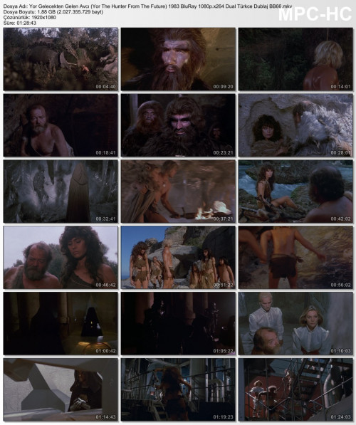 Yor Gelecekten Gelen Avcı (Yor The Hunter From The Future) 1983 BluRay 1080p.x264 Dual Türkce Dublaj