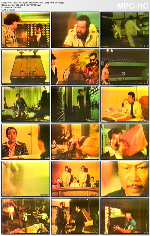 Yedi Canlı Adam (Return Of The Tiger) 1978 VHS.jpg