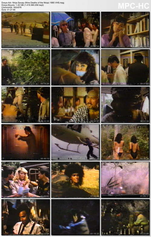 Ninja Savaşı (Nine Deaths of the Ninja) 1985 VHS.jpg