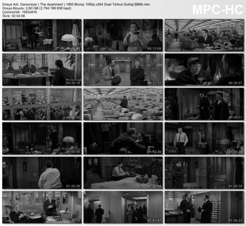 Garsoniyer ( The Apartment ) 1960 Bluray 1080p.x264 Dual Türkce Star Dublaj BB66.jpg