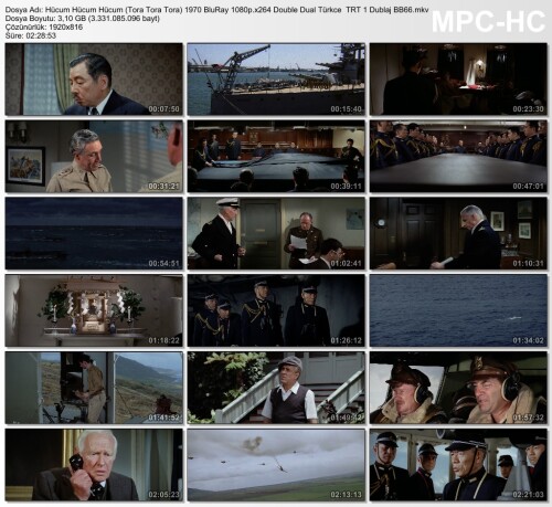 Hücum Hücum Hücum (Tora Tora Tora) 1970 BluRay 1080p.x264 Double Dual Türkce  TRT 1 Dublaj BB66.jpg