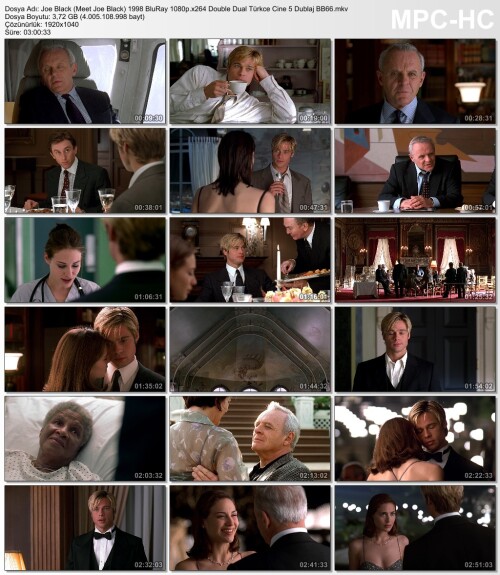 Joe Black le Karşılaşma (Meet Joe Black) 1998 BluRay 1080p.x264 Double Dual Türkce Cine 5 Dublaj BB6